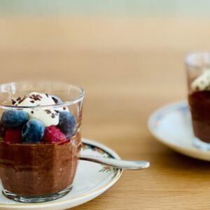 Chocolate chia pudding