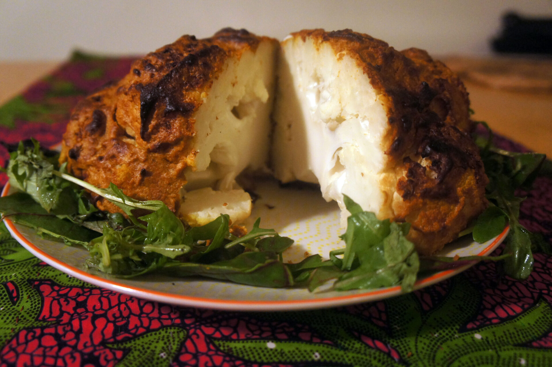 Spiced Roasted Cauliflower